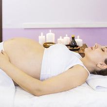 Charger l&#39;image dans la galerie, RITUEL SUBLIME DU BOLA Cinq Mondes massage spécifique femme enceinte
