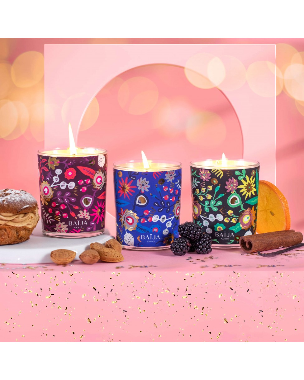 bougie  BAIJA "Songes d'Hiver" 265 grs