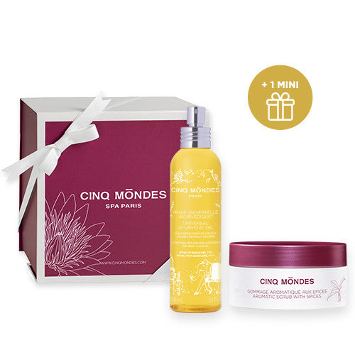 Coffret Rituel de Bengalore Cinq Mondes - Soin Ayurvédique Luxe