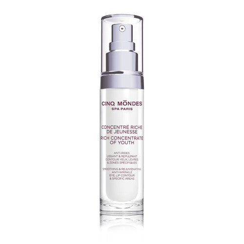 Concentré Riche de Jeunesse Anti-rides Cinq Mondes 30 ml