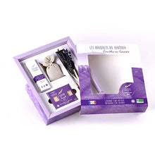 Charger l&#39;image dans la galerie, LES BOUQUETS DU VENTOUX - Coffret cadeau BIEN ETRE - à la lavande fine AOP bio
