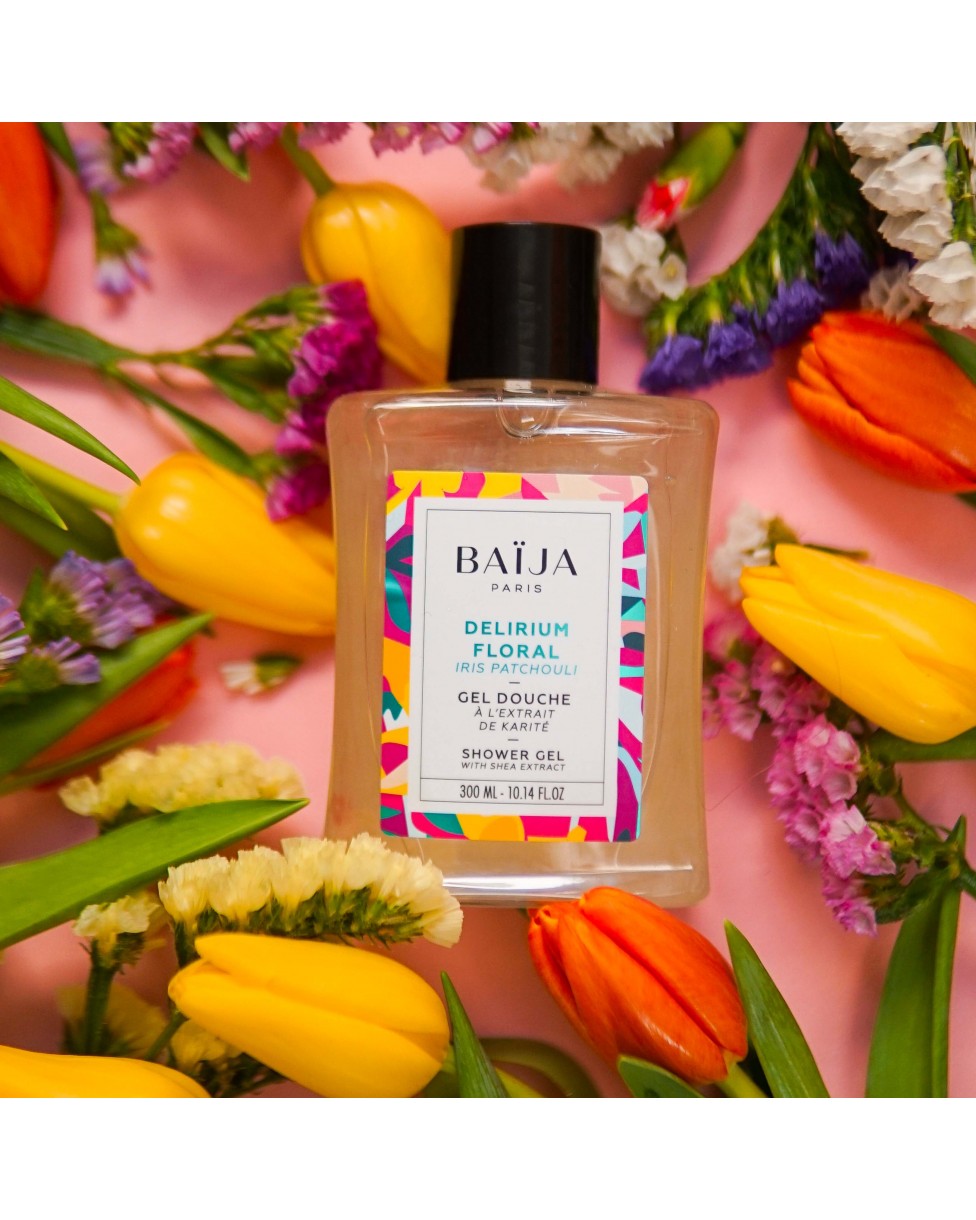 Gel Douche BAÏJA - 300 ml | Extrait de Karité - Senteurs au Choix