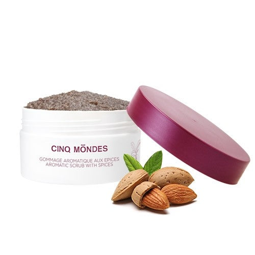 Gommage Aromatique aux Épices Cinq Mondes 200ml - Exfoliant Corps Oriental