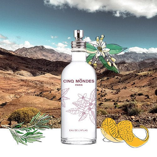 Eau de l'Atlas Cinq Mondes 100ml - Brume de Soin Rituel Oriental