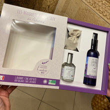 Charger l&#39;image dans la galerie, LES BOUQUETS DU VENTOUX - Coffret cadeau PROVENCE - à la lavande fine AOP bio
