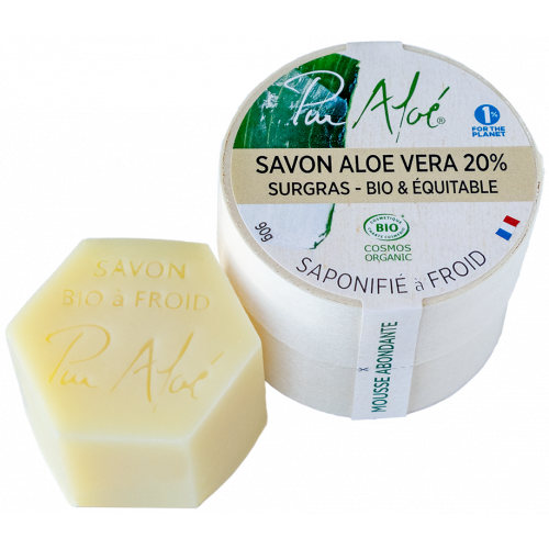 Savon Aloe Vera 20% surgras 90g