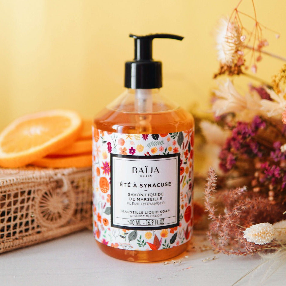 Savon liquide parfumé Baïja 