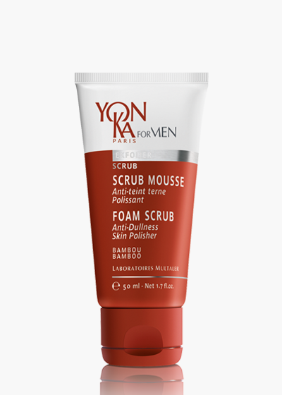 YONKA - Scrub Mousse - Gommage Visage pour homme 50 ml