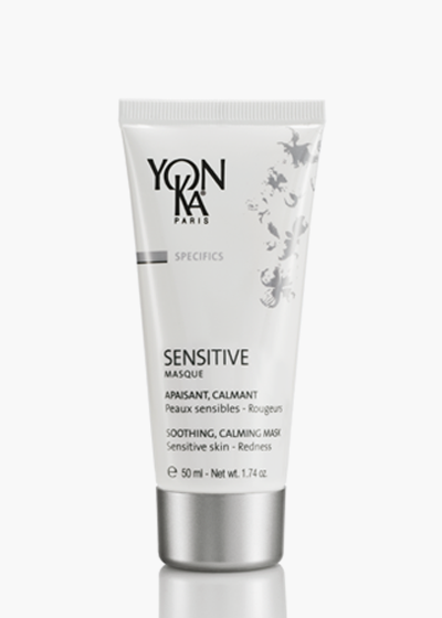 SENSITIVE MASQUE YonKa 50 ml le soin apaisant des peaux sensibles ou sujettes aux rougeurs